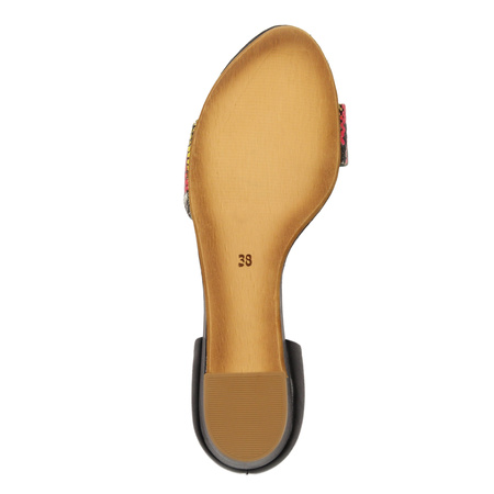 Maciejka Women's Leather Sandals Black