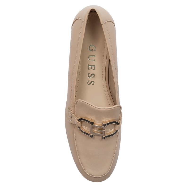 Guess Lordsy damskie beżowe natural