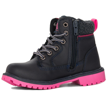 Lee Cooper Trapery children's winter boots, navy blue