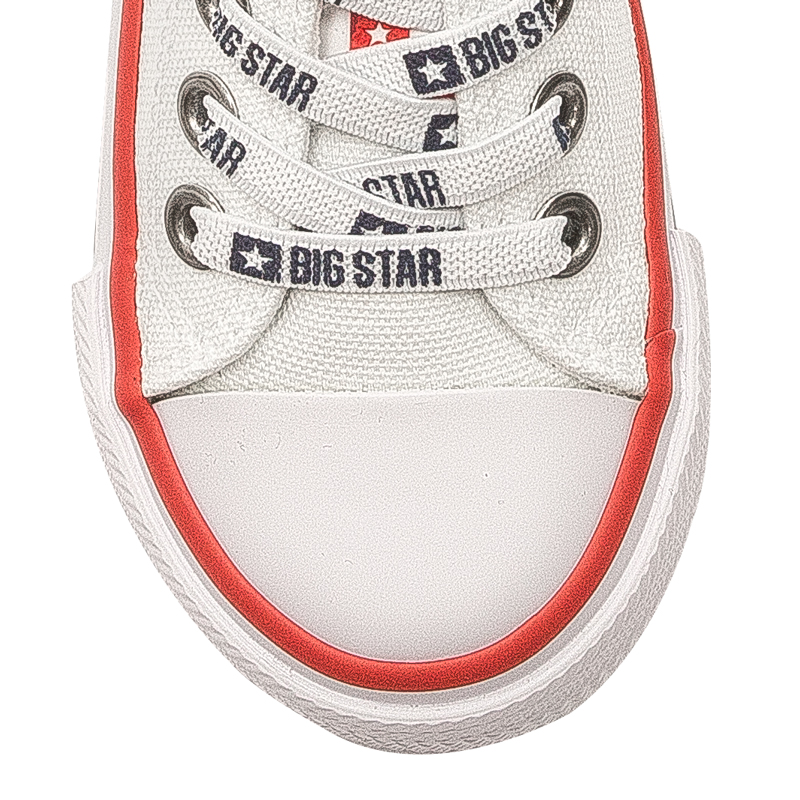 Big Star Trampki dziecięce wsuwane White białe