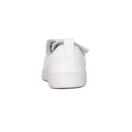 Puma Courtflex v2 V PS White Velcro shoes for children