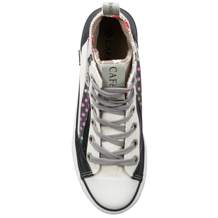 CAFENOIR Women's Sneakers N007 Nero Black