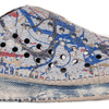 Maciejka Women's leather shoes White Blue