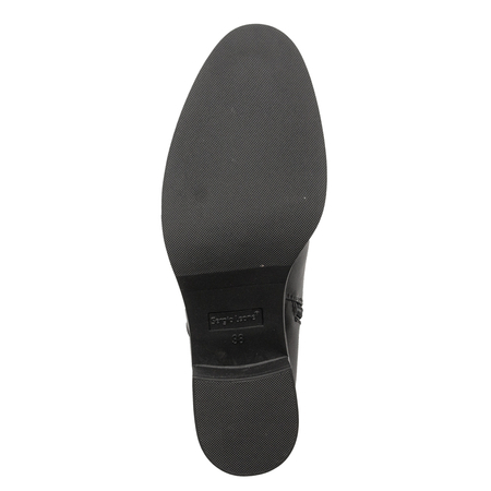 Black boots Sergio Leone insulated on the post