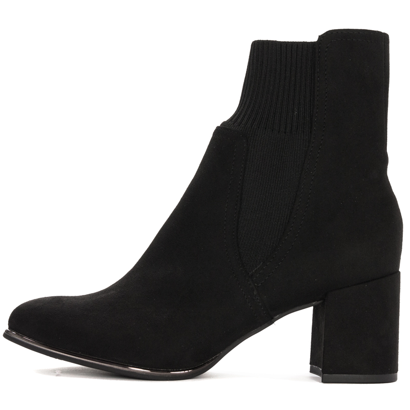 Marco Tozzi Black Leather Boots