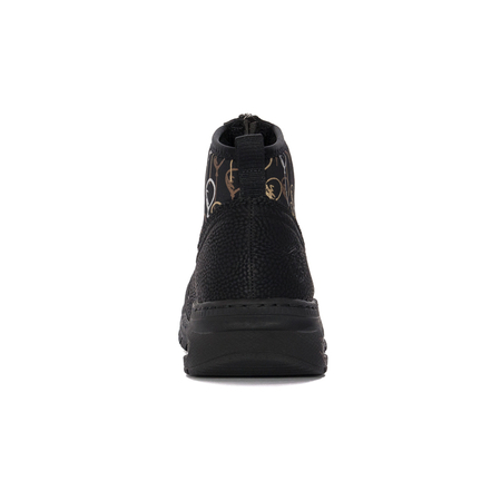 Rieker Półbuty sneakersy damskie Black czarne
