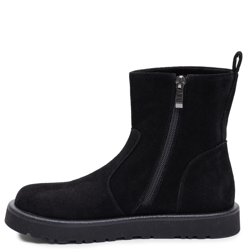 Maciejka Women's Leather Ankle Boots with Zipper Black K7800-01/00-7