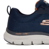 Skechers Sneakersy Męskie 232229NVBL Granatowe