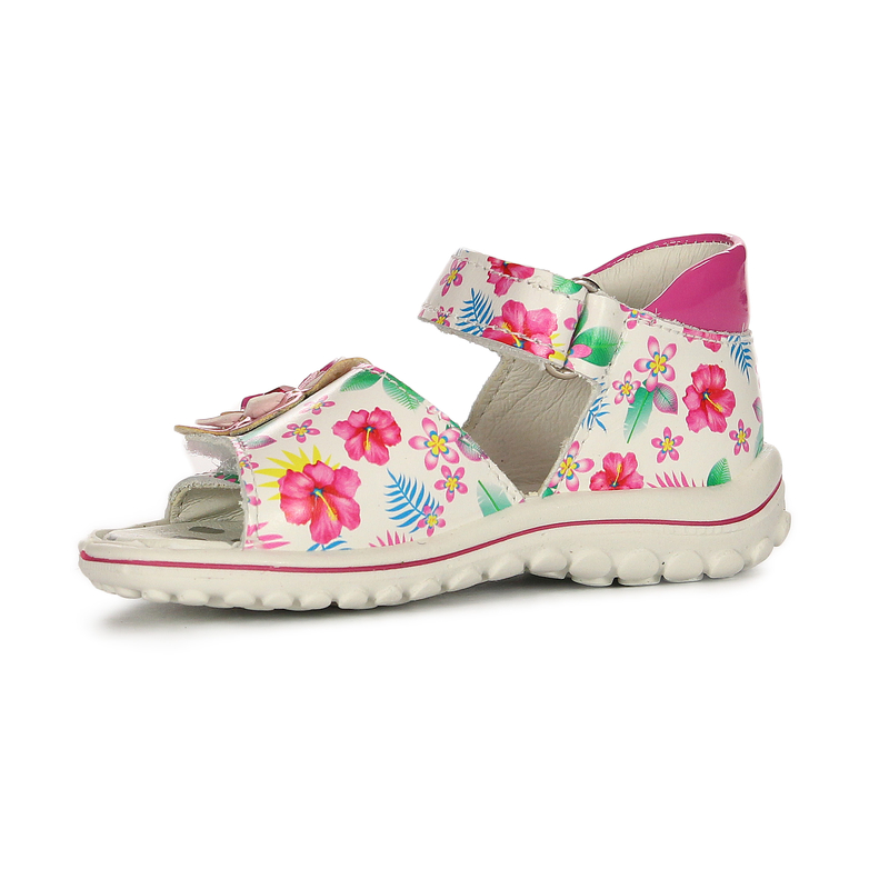 Primigi Children's Sandals White With Flowers