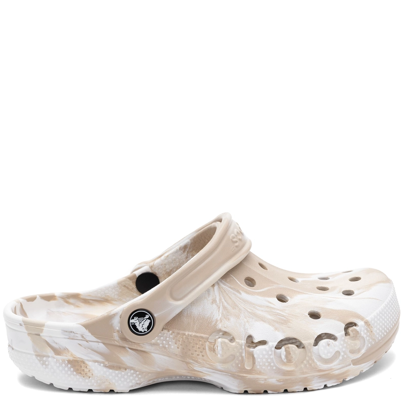 Crocs Classic Marbled Clog Klapki Damskie Wzorzyste Beżowe 206935-2ZM