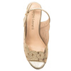 Sergio Leone Women's Gold Mix Sandals