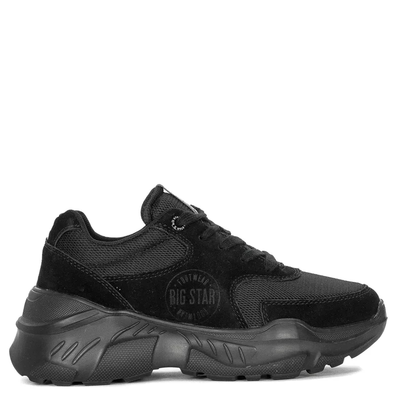 Big Star Sneakersy damskie Black Czarne