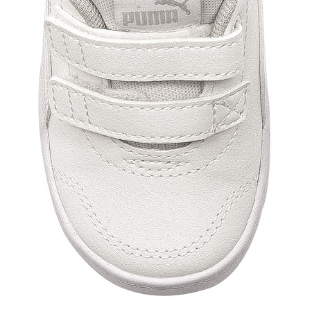 Puma Courtflex v2 V Inf White Velcro shoes for children