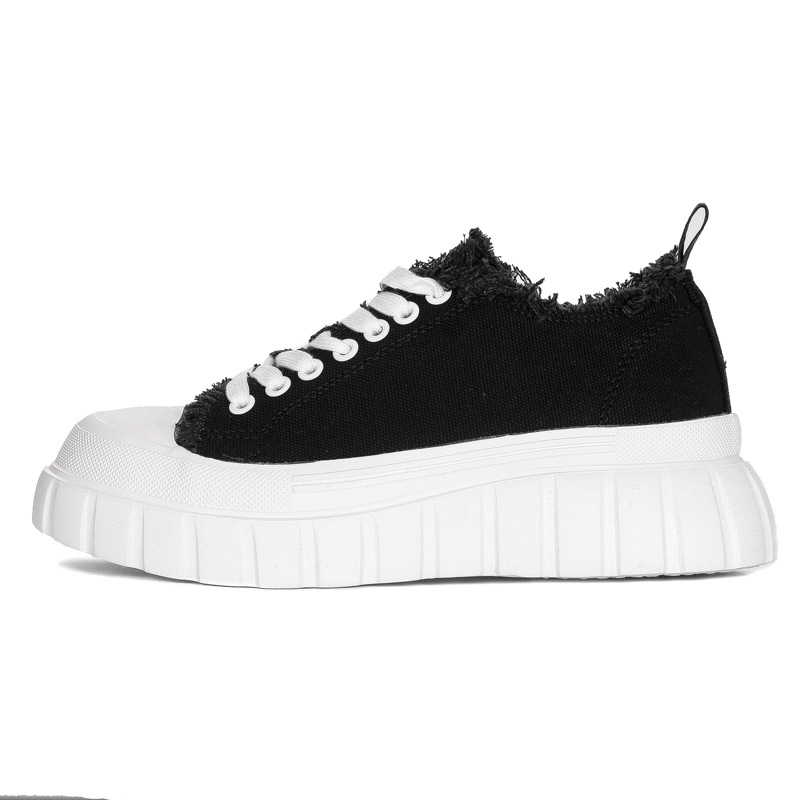 CAFENOIR Półbuty Damskie Sneakersy Nero