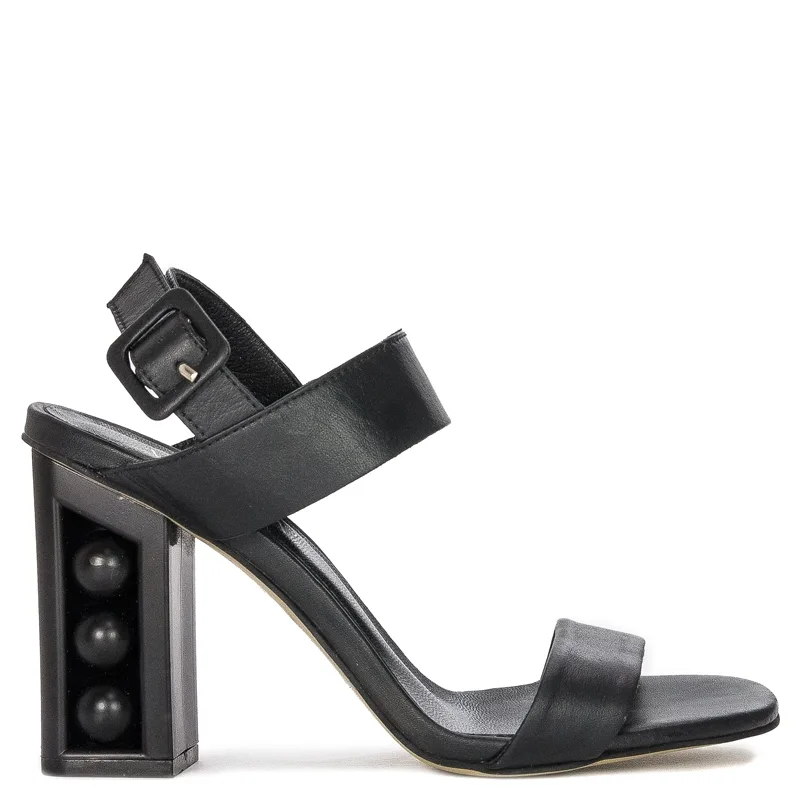 Venezia Esti Black Sandals