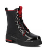 Filippo Women's Leather Insulated Boots, Black