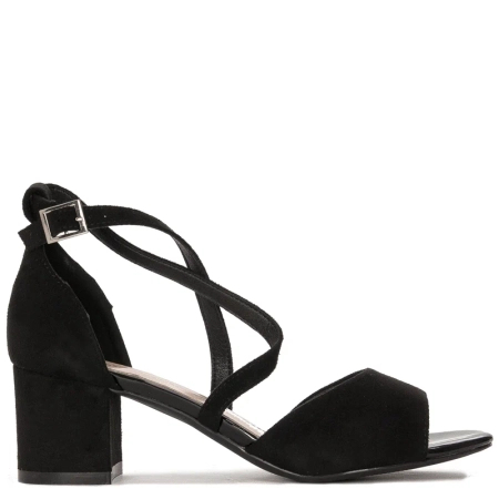 Sergio Leone Women's Black MIC Sandals