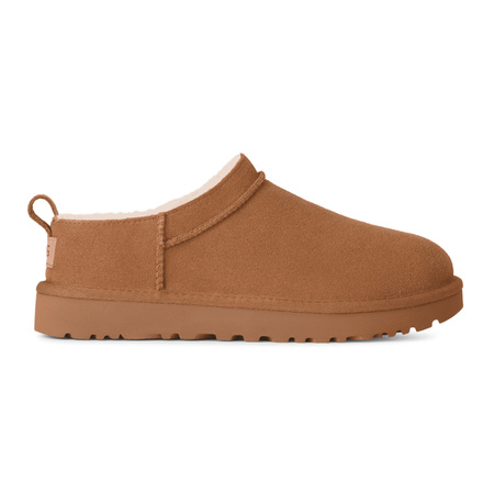 UGG Kapcie Damskie Na Platformie W Classic Micro Chestnut