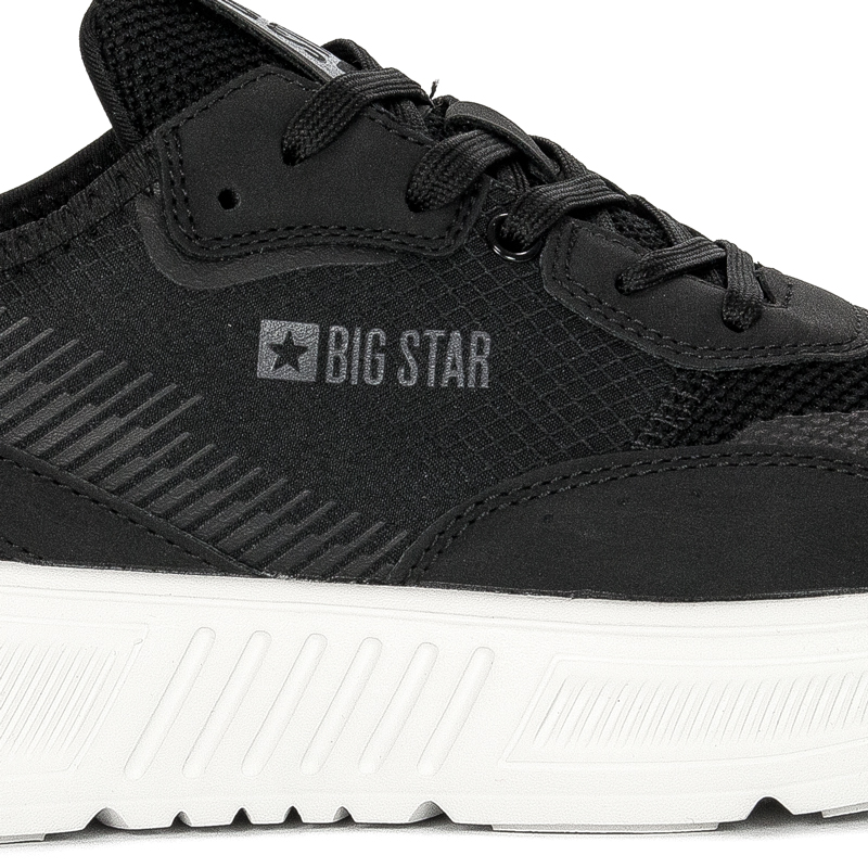 Big Star Sneakersy półbuty damskie Black Czarne