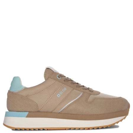 Big Star Women's Beige Half Shoes
