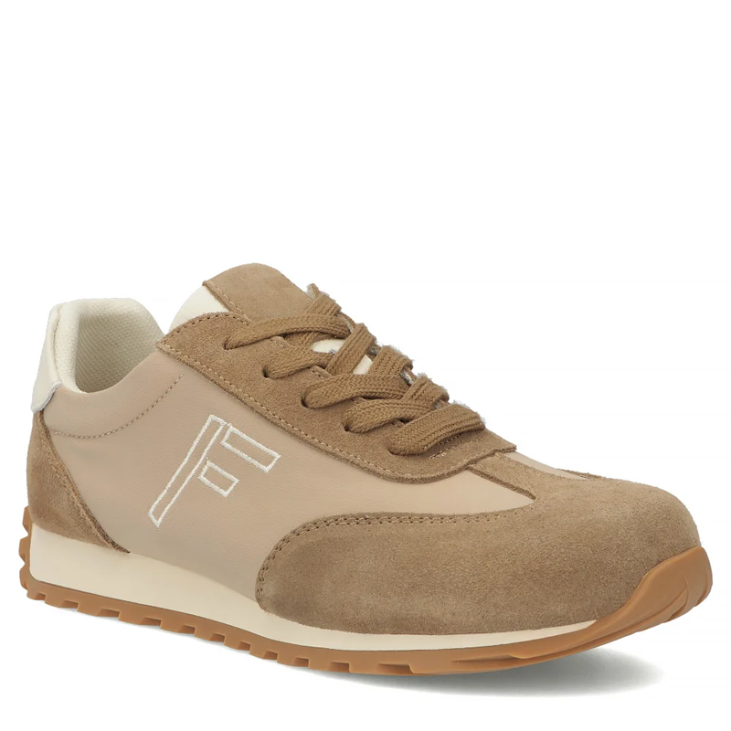 Filippo Skórzane Sneakersy Beżowe DP7724-26-BE
