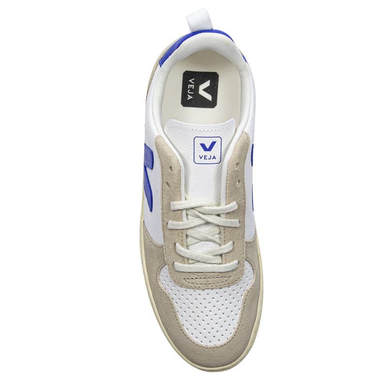 Veja Sneakersy damskie skórzane White Paros Almond białe