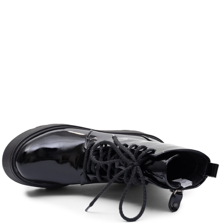 Maciejka Platform Leather Boots Black 6762W-20/00-6