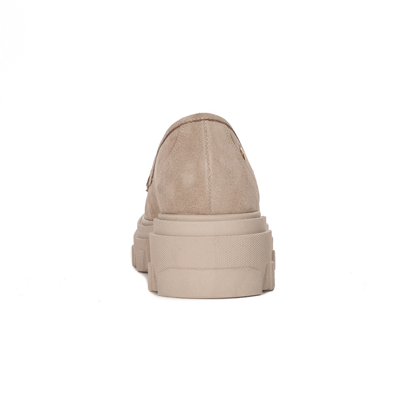 Maciejka Beige Flat Shoes