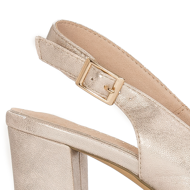 Sergio Leone Gold Women's Sandals