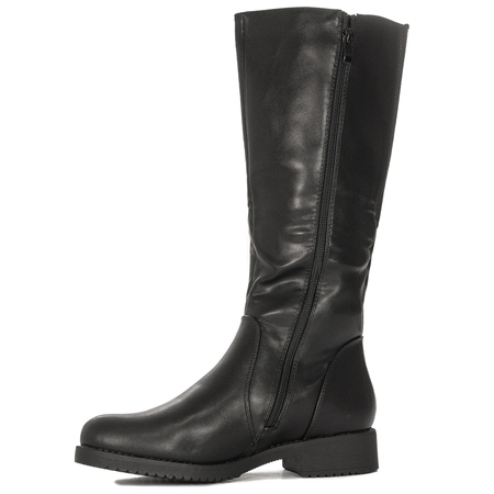 Sergio Leone KZ528 Boots warmed Black