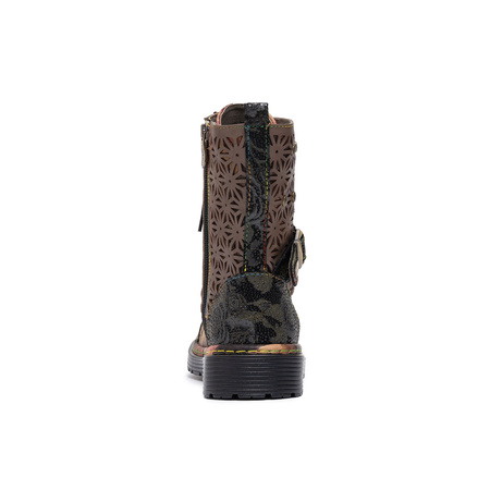 Laura Vita Women's Lace-Up Boots Noir