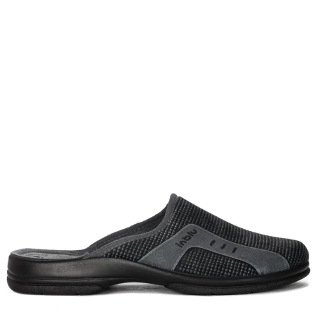 Inblu Dark Gray men's slippers