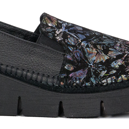 Maciejka 5814A-01/00-1 Black Leather Low Shoes