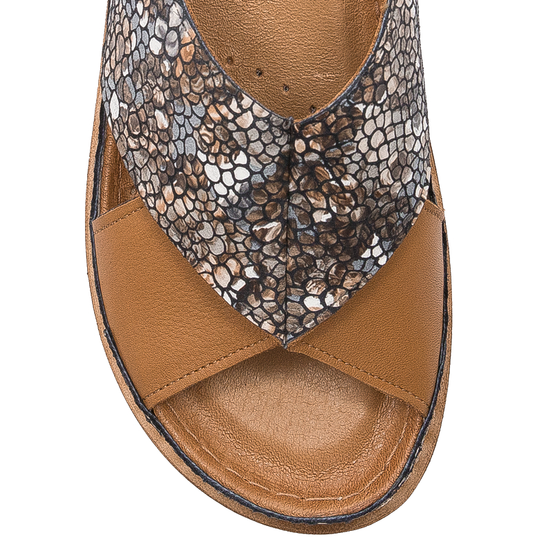 Maciejka Brown Women's Slides