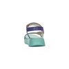 Wonders Women's Leather Sandals Lagoon