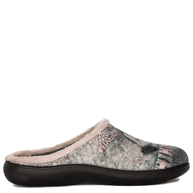 Inblu Gray Gray Women's slippers
