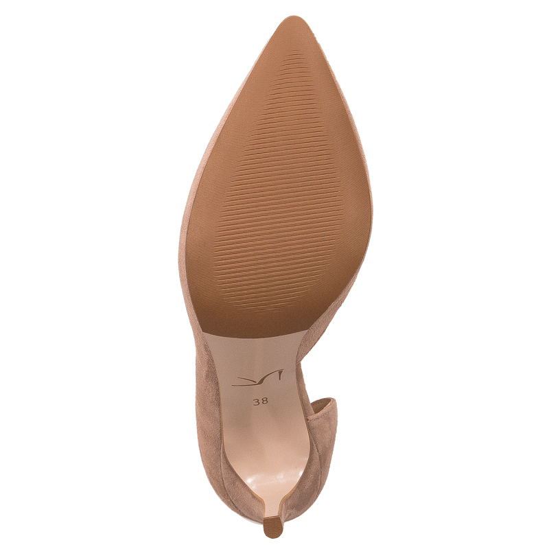 Visconi Women's Pink Leather Heels Pumps