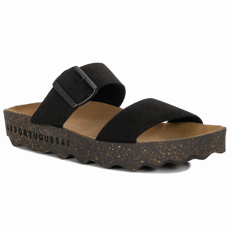 Asportuguesas Women's Flip Flops Black