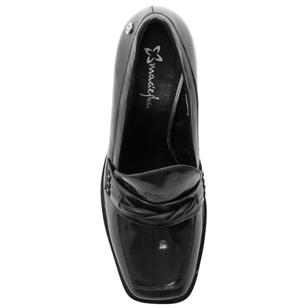 Maciejka Women's Patent Leather Heeled Shoes Black 05672-01/00-1