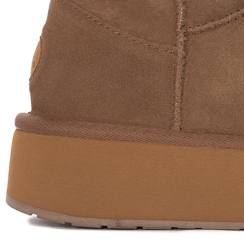 EMU Australia Chestnut Foy Flatform Micro W13073 Chestnut