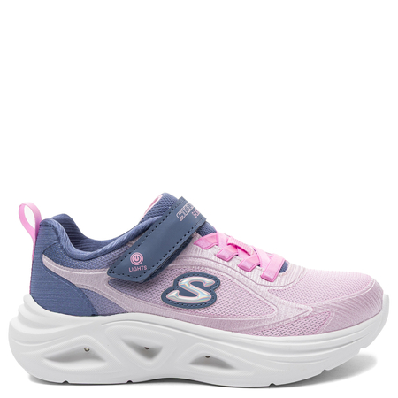 Skechers S-Lights Girl's Lightweight Sporty Sneakers Pink 303729L-GYPK