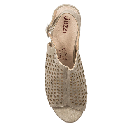 Jezzi Women Sandals Gold