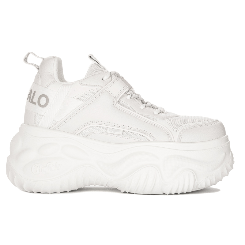 Buffalo Sneakersy damskie na platformie Blader Matcha White