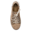 Maciejka Leather Woven Platform Lace-Ups Breathable Beige 05850-04/00-1