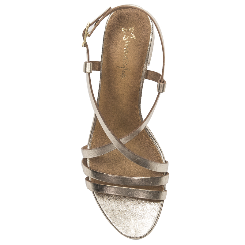 Maciejka 06653-25/00-0 Gold Sandals