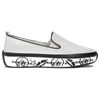 S.Barski Women's Low shoes Leather Silver