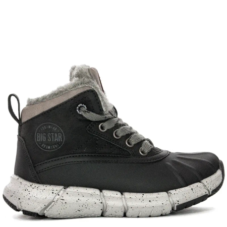 Botki dziecięce Big Star II374074 Black Czarne