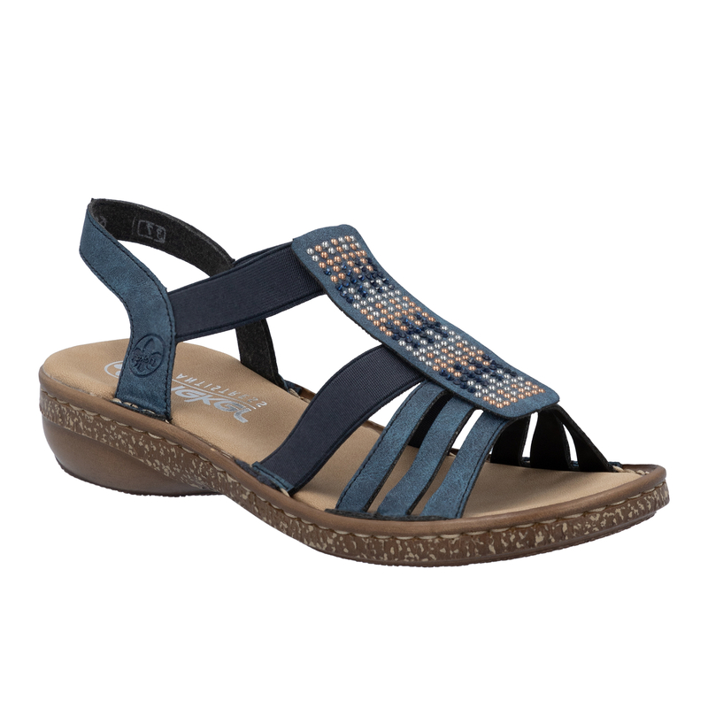 Rieker Women's Blue Sandals