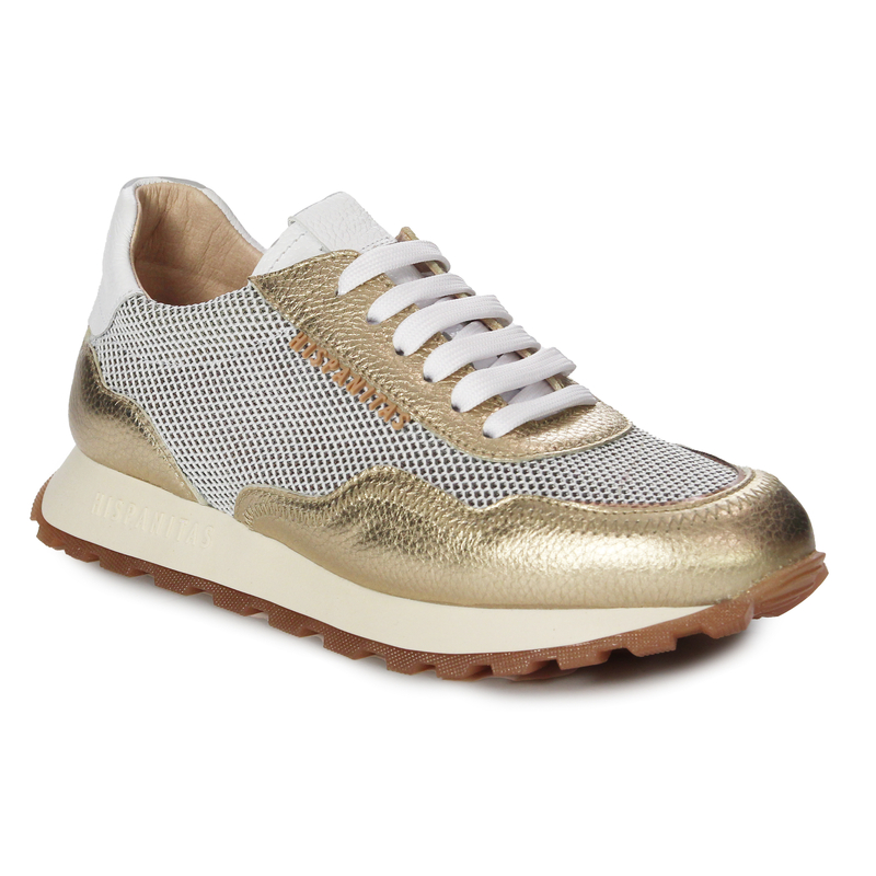 Hispanitas Sneakersy półbuty damskie Boleromet Antico White