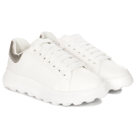 Geox Women's White Sneakers